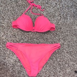 Hot pink Bikini set
